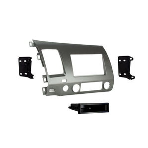 Metra 99-7871 Single/Double-DIN Car Stereo Dash Kit - Compatible Fits for Honda Civic 2006-2011