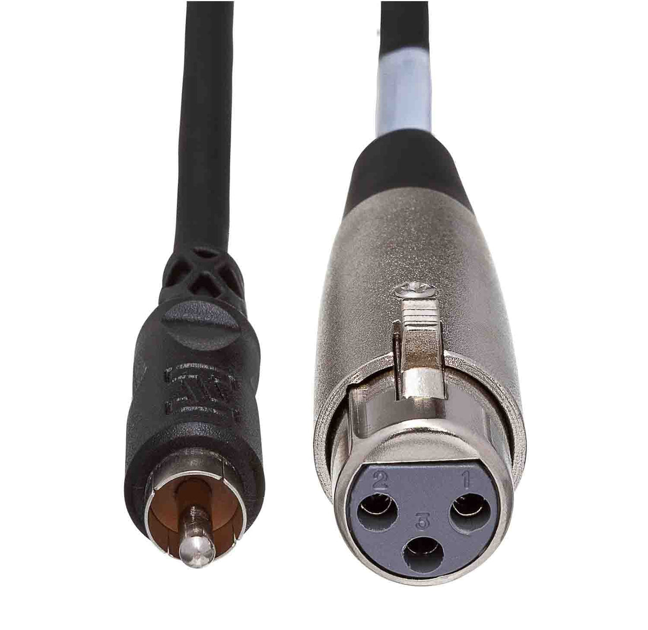 Hosa XRF-105, XLR3F to RCA Unbalanced Interconnect Cable - 5 Feet