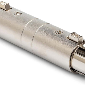 5-pack Hosa Female 3-Pin XLR to Female 3-Pin XLR Adapter Gender Changer Bundle