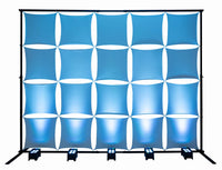 Thumbnail for Headliner HL30070 Ventura DJ Backdrop use with uplights for vivid color