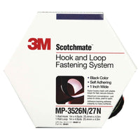 Thumbnail for Install Bay 3MBVPK 3M™ Hook and Loop - Black Display Box - 1 in x 4.9 yd