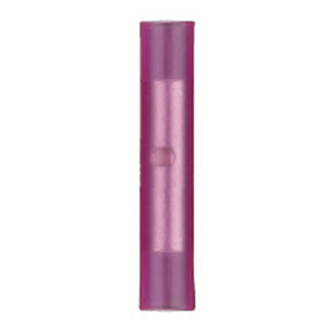 Install Bay 3MRNB 3M™ red nylon butt connector for 22-18 gauge wiring, package of 100.