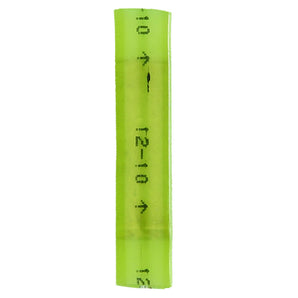 Install Bay 3M™ yellow nylon butt connector for 12-10 gauge wiring, suitable for reliable electrical connections.