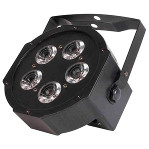 Colorkey CKU-2152 WaferPar HEX 5 MKII Low Profile Wash Light with High Output 6 in 1 Color (RGBAW-UV) LEDs