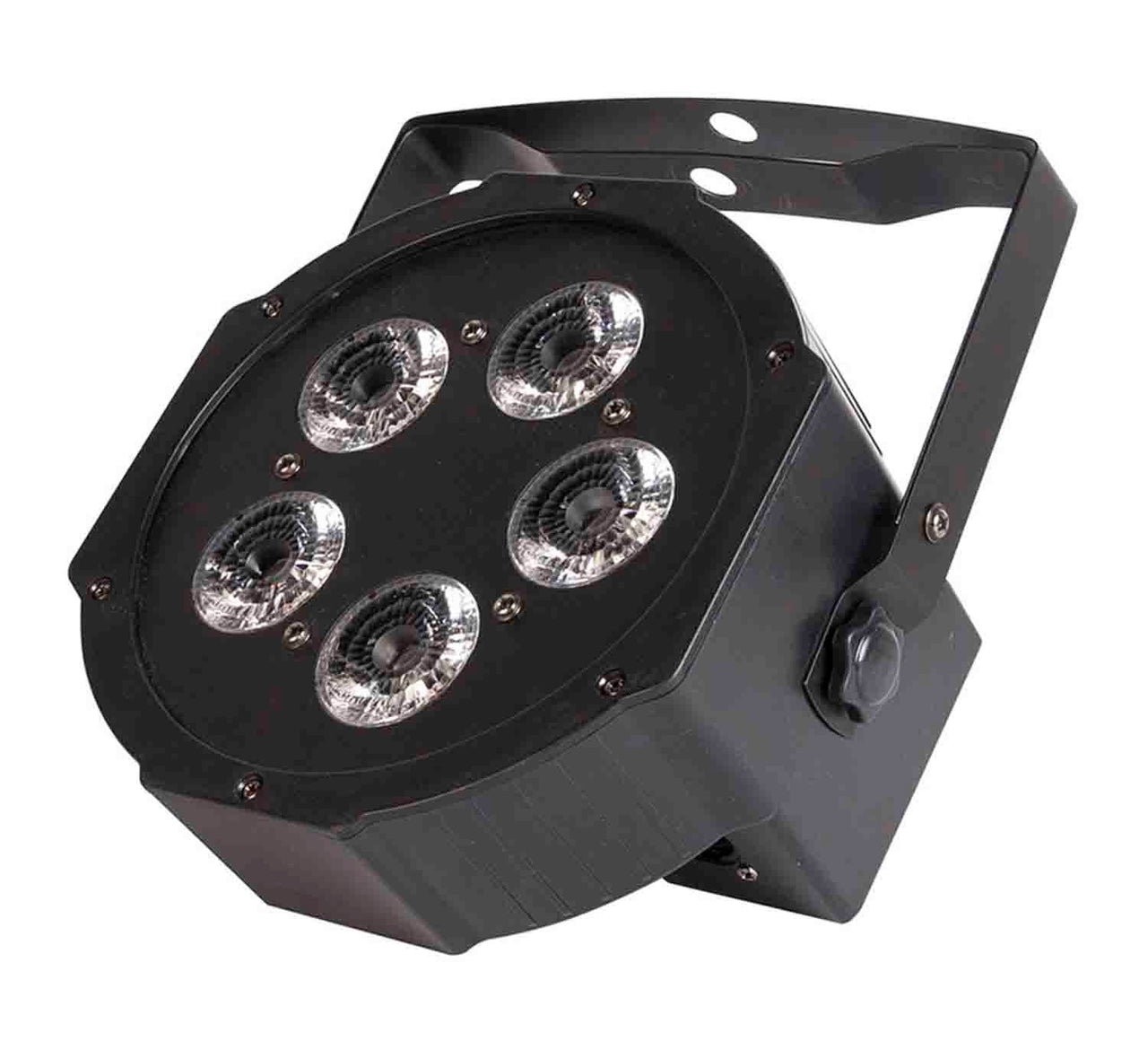 Colorkey CKU-2152 WaferPar HEX 5 MKII Low Profile Wash Light with High Output 6 in 1 Color (RGBAW-UV) LEDs