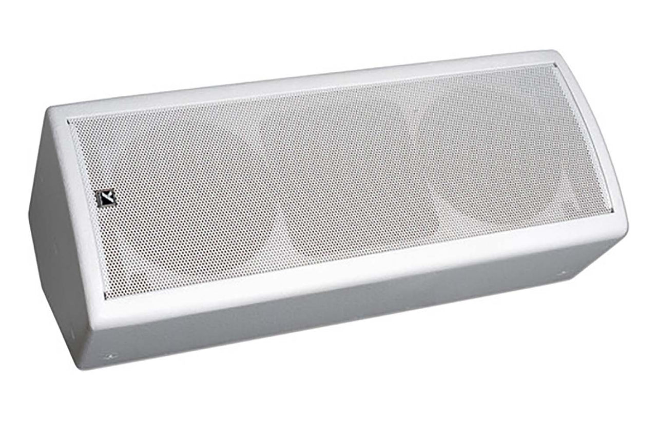 Yorkville Sound C2891W, 200 Watt 2x8" Speakers,1" 90x30 Rotatable Horn Flying Hardware - White