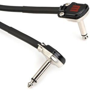 Mogami GOLD INST PRR 1.5 Pancake Right Angle to Right Angle Pedal Cable - 18 inch