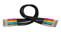 Thumbnail for Hosa TTS-830, Balanced TT Patch Cable (8 Pack, 1 ft)