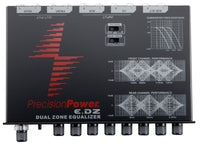 Thumbnail for Precision Power E.DZ 1/2 DIN 3 & 4 Band Dual-Zone Equalizer