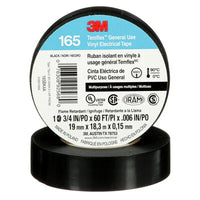 Thumbnail for 25 3M Temflex 1700/165 165 Economy Grade Vinyl Electrical Tape 3/4 in x 60 ft