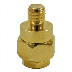 2 Absolute BTG-50 GM Side Post Terminals Positive Negative Battery Terminal Gold Plated