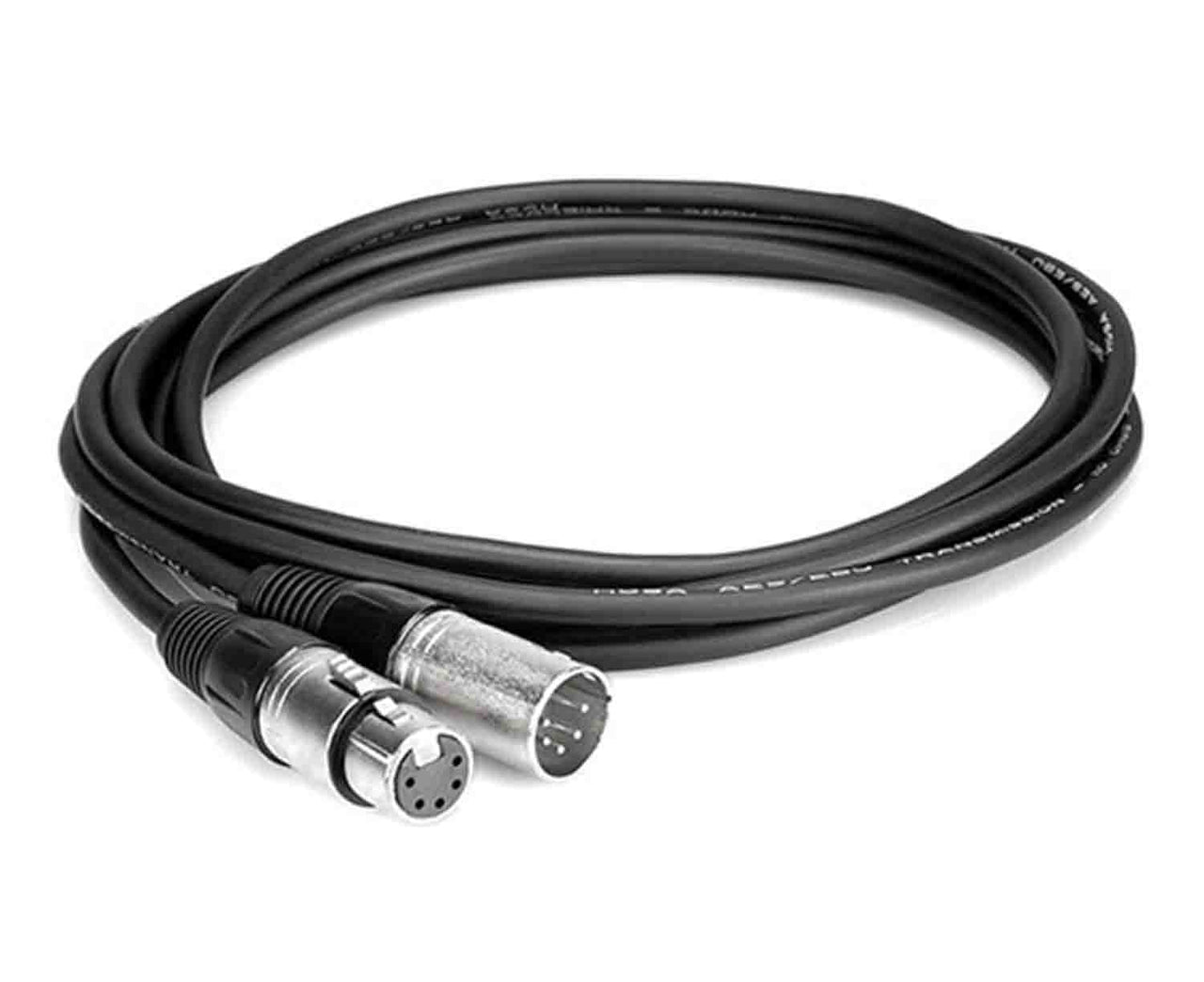 Hosa DMX-525 5-pin/3-conductor DMX Cable - 25 foot