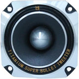 MR DJ HDT700S Titanium Super Tweeter with high-quality chrome finish and powerful audio performance.