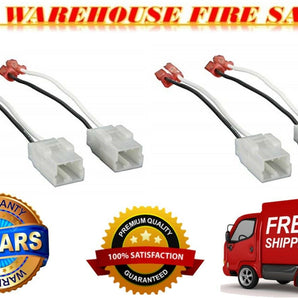 2 PAIR Absolute SP6514 Speaker Wire Adapters for Select Chrysler Dodge Vehicles