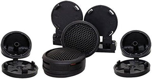 5 Pairs Absolute TW-600 High-Efficiency Neodymium Silk Dome Tweeters with Built-In Crossover