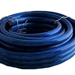 Patron 1/0 Gauge Blue 50ft Power/Ground Wire True Spec and Soft Touch Cable