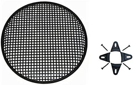 2 Patron 15" Subwoofer Metal Mesh Cover Waffle Speaker Grill Protect Guard DJ