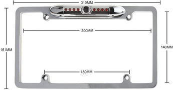 CAM106 Backup Camera License Plate with HD Night Vision and Waterproof Design