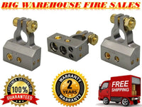 Thumbnail for MK Audio 2/ 4 / 8 Gauge AWG Car Battery Terminal Chrome Positive & Negative Set