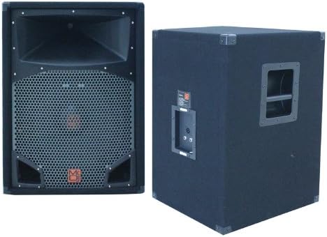 MR DJ COMS15 2-Way PA DJ Speaker 15" 2500 Watts 2" Titanium Driver