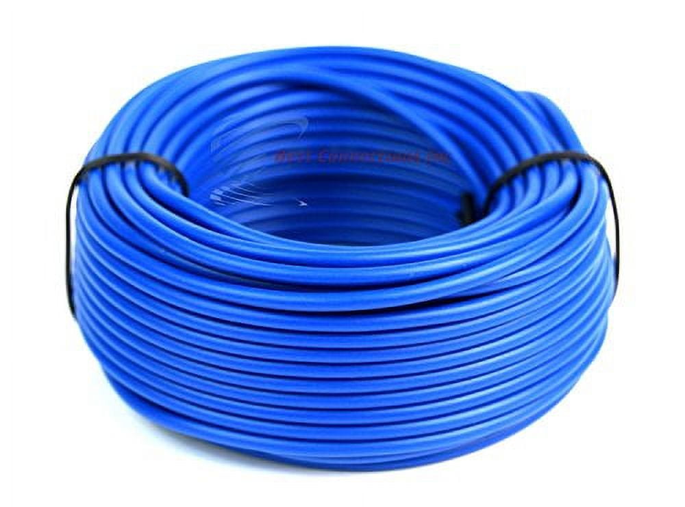 16 GA gauge 50' Blue Audiopipe Car Audio Home Remote Primary Cable Wire