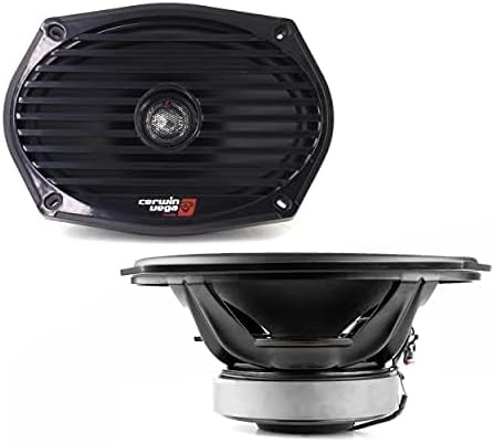 Cerwin Vega ST69CX Stroker 6"x9” 2-Way Coax Speakers W/Titanium Dome Tweeter (4Ω)