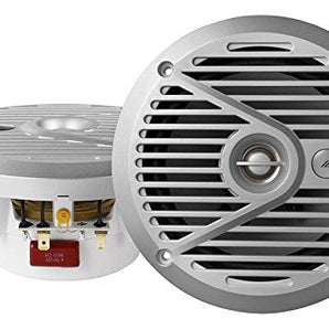 Alpine SPS-M601 110W 6-1/2" 6.5" 2-Way Type-S Marine Coaxial Speakers Silver