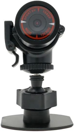 Cerwin Vega C400 motorcycle camera with high resolution, mounted for action shots and ultra wide angle lens.