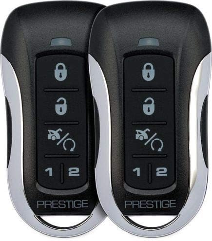 Prestige APS787Z One-Way Remote Start / Keyless Entry and Security System with up to 1 Mile Operating Range + Absolute Magnet Holder