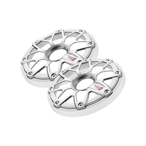Cerwin Vega SM65FWW 6.5" RPM Stroker Series Flush Mount Speaker Grilles with Powder Coating (White, Pair)