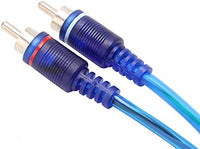 Thumbnail for 8 Absolute ABC-1F2M BLUE Y-Adapter 1F-2M RCA Interconnect Audio Cables