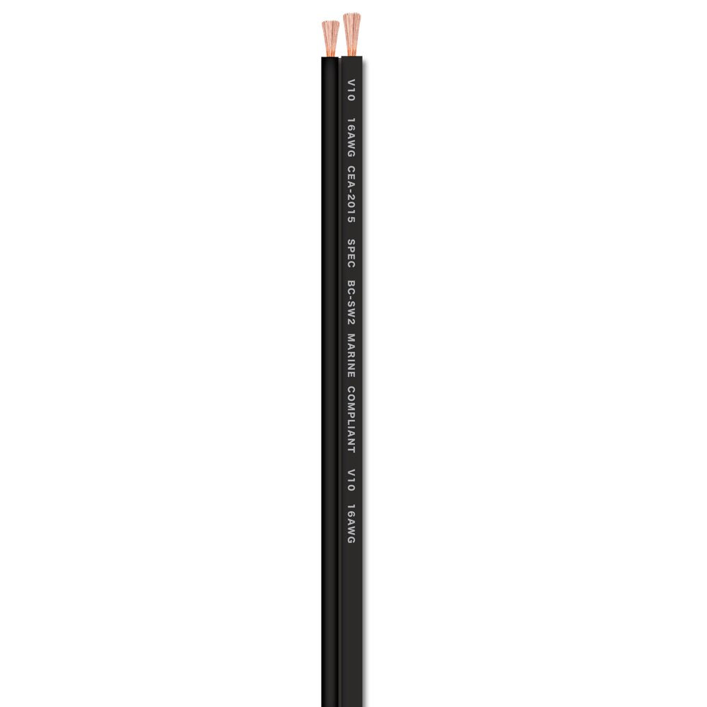 T-SPEC V10SW16500-BK v10 500ft 16 Gauge Black Speaker Wire consumer electronics