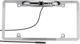 CAM125 backup camera frame license plate with HD night vision and waterproof design.