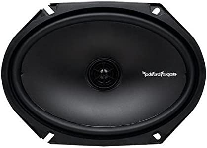2 Pair Rockford R168X2 Prime 6x8 Inches Full Range Coaxial Speaker with 18 Gauge 100 FT Speaker Wire and Free Mobile Holder