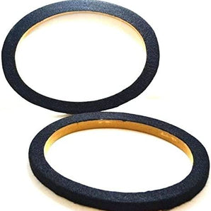 XP Audio XSP12B-2 12" Universal Subwoofer Ring Spacer Extender 3/4" Black Carpet