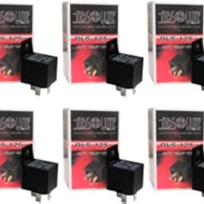 Absolute RLS125 10 PACK Bosch style 12-VCD Automotive Relay SPDT 30/40 AMP