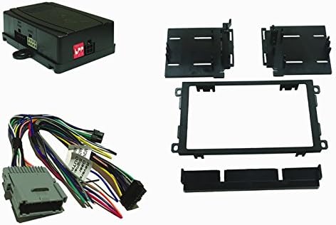 Crux DKGM-48D Radio Replacement w/ SWC Retention and Double DIN Dash Kit for GM Class II Vehicles 2003 – 2013