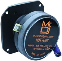 Thumbnail for Mr. Dj HDT700S 3.5-Inch Titanium Bullet Tweeter w/ 10 Ounce Ferrite Magnet Chrom