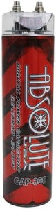 Absolute CAP300R 3 Farad Digital Power Capacitor 3000-Watt Red LED Voltage Display