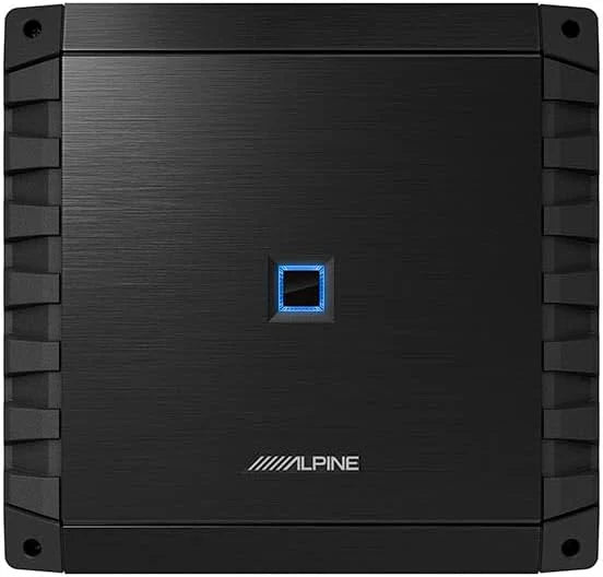 Alpine Compact 4-Channel Amplifier with 4 x 6.5" Car Speakers & Amp Kit