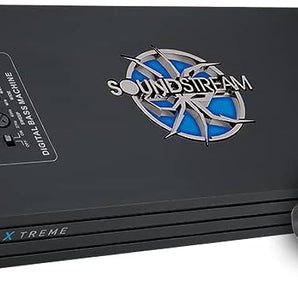 Soundstream BXT1.10000D 10000W Monoblock Amplifier Built In BX-10 Bass Enhancer + Amp Kit