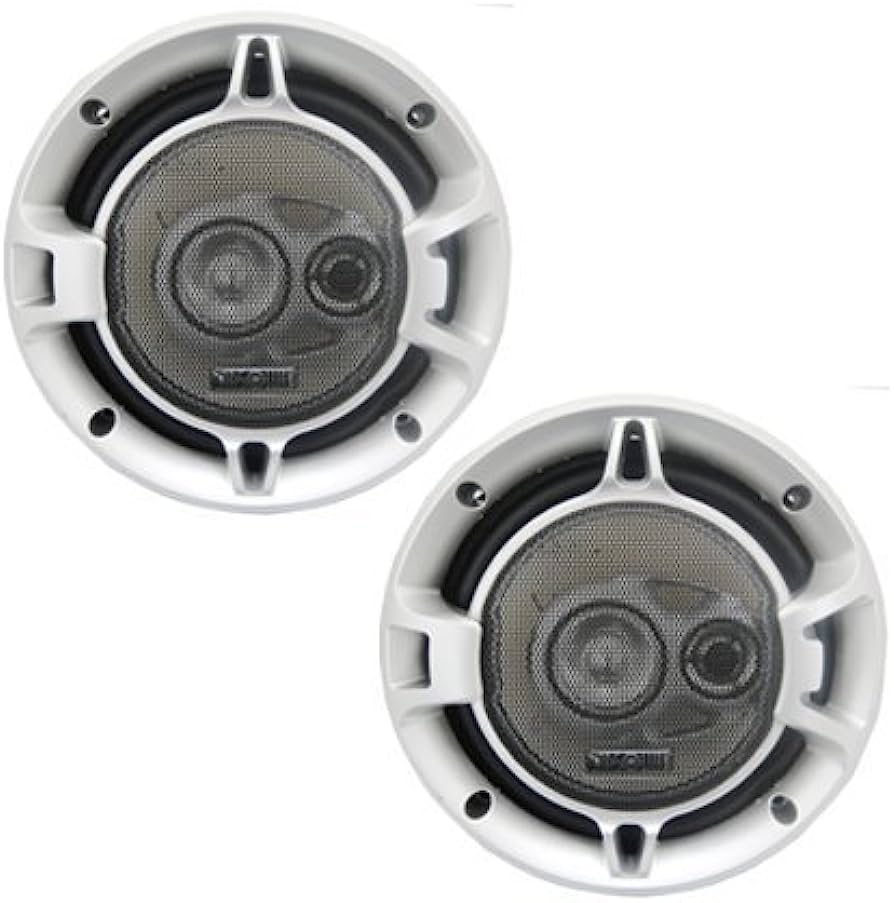 2 Absolute USA BLS-6503 Blast Series 6.5 Inches 3 Way Car Speakers 640 Watts Max Power
