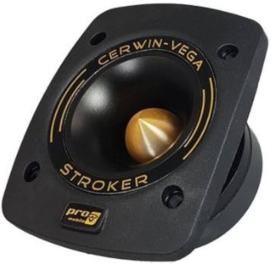 Cerwin Vega CVMPCL1.0T Stroker Pro 1" Compression Bullet Style Super Tweeter Set