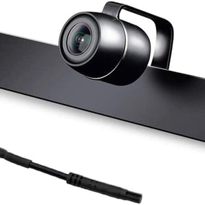 CAM123 backup camera frame with HD night vision lens and connector cable