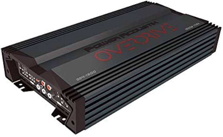 Power Acoustik OD4-1800 Amplifier + 2 Pair Cerwin Vega 6x9" Speakers + 4G AMP Kit