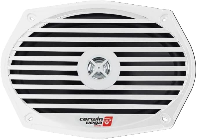 Cerwin Vega XM69W RPM XED 6"x9" 2-Way Marine Coaxial Speakers White