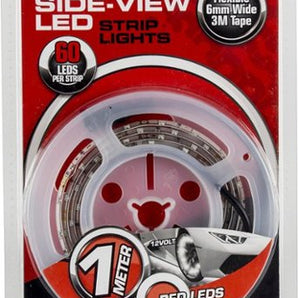 Heise H-R135 1M LED Strip Light - Red 3528 Retail Pk