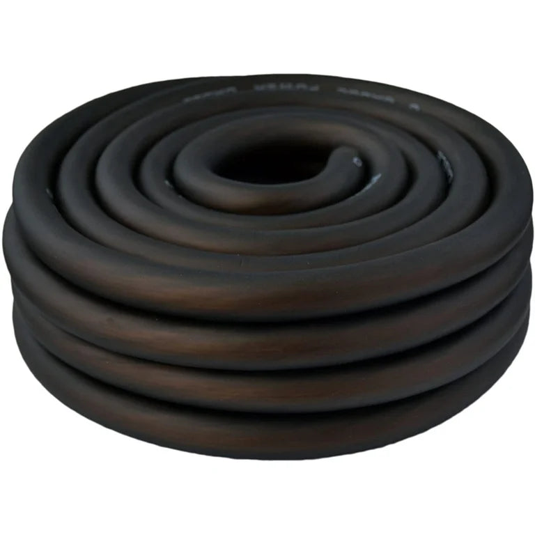 Absolute P025BK 0 Gauge 25 Feet Black Power Ground Wire Cable