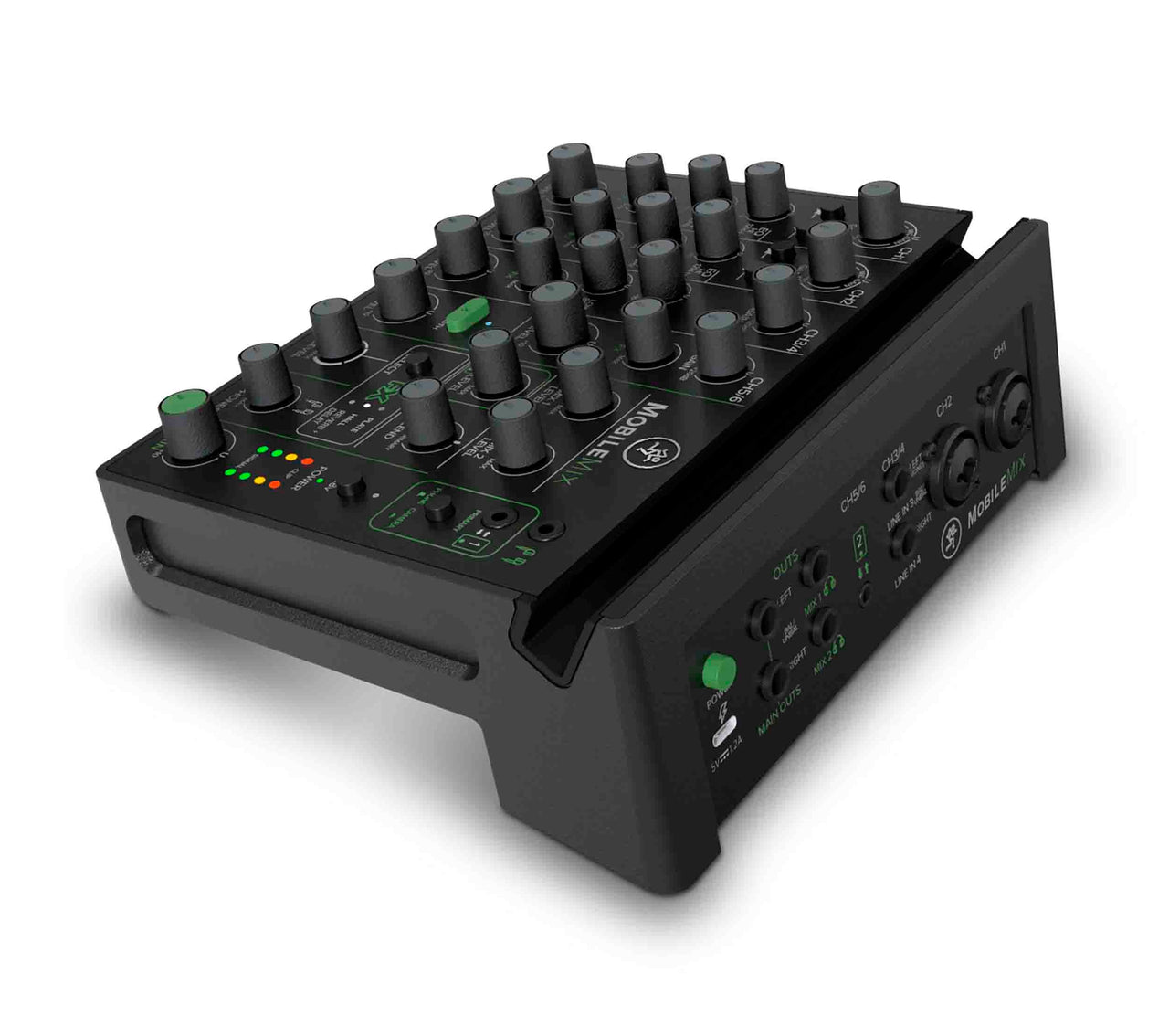 Mackie MobileMix, 8-Channel USB-Powerable Mixer for A/V Production, Live Sound and Streaming