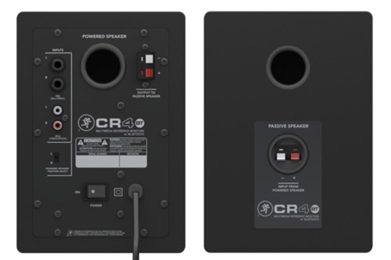 Mackie CR4BT 4" Multimedia Monitor With Bluetooth  (Pair)